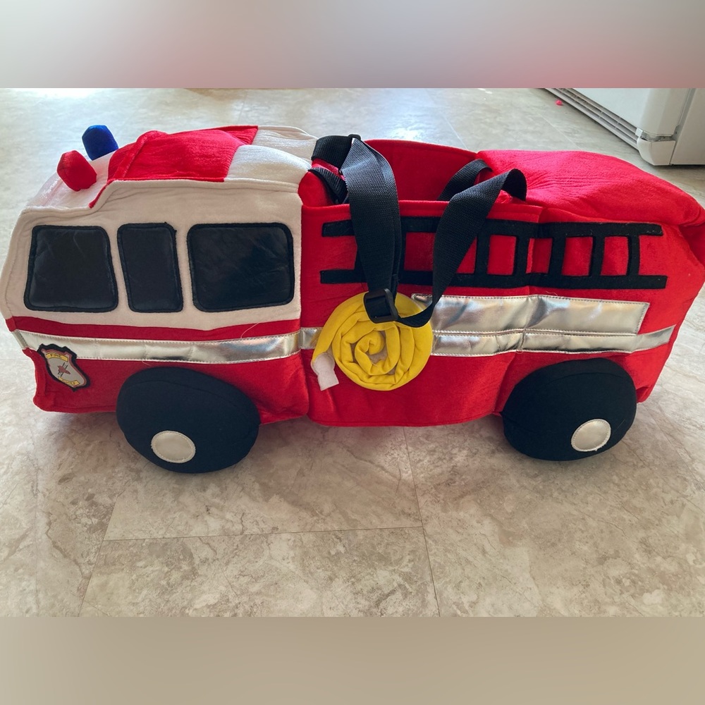 rare Hanna Andersson fire truck costume